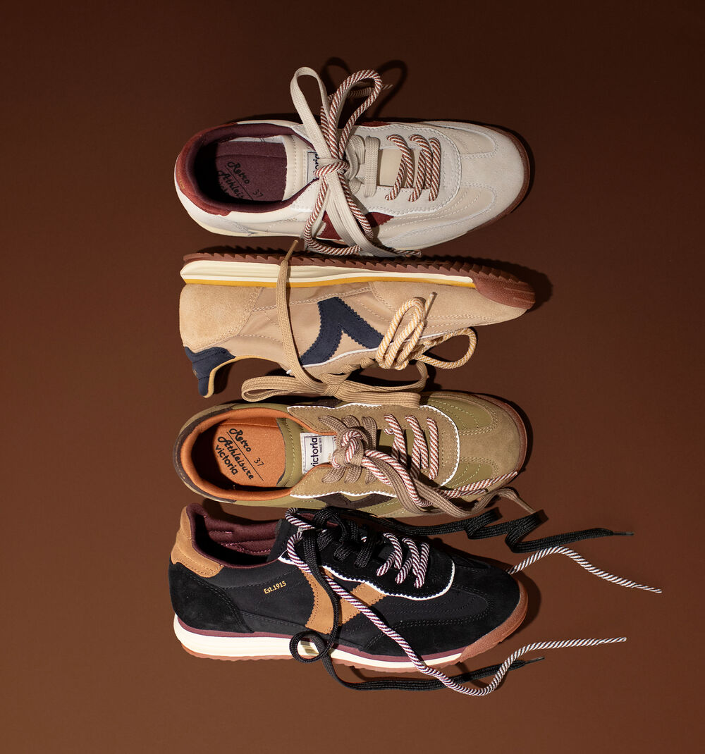 SATURNO NYLON & SUEDE - Brown
