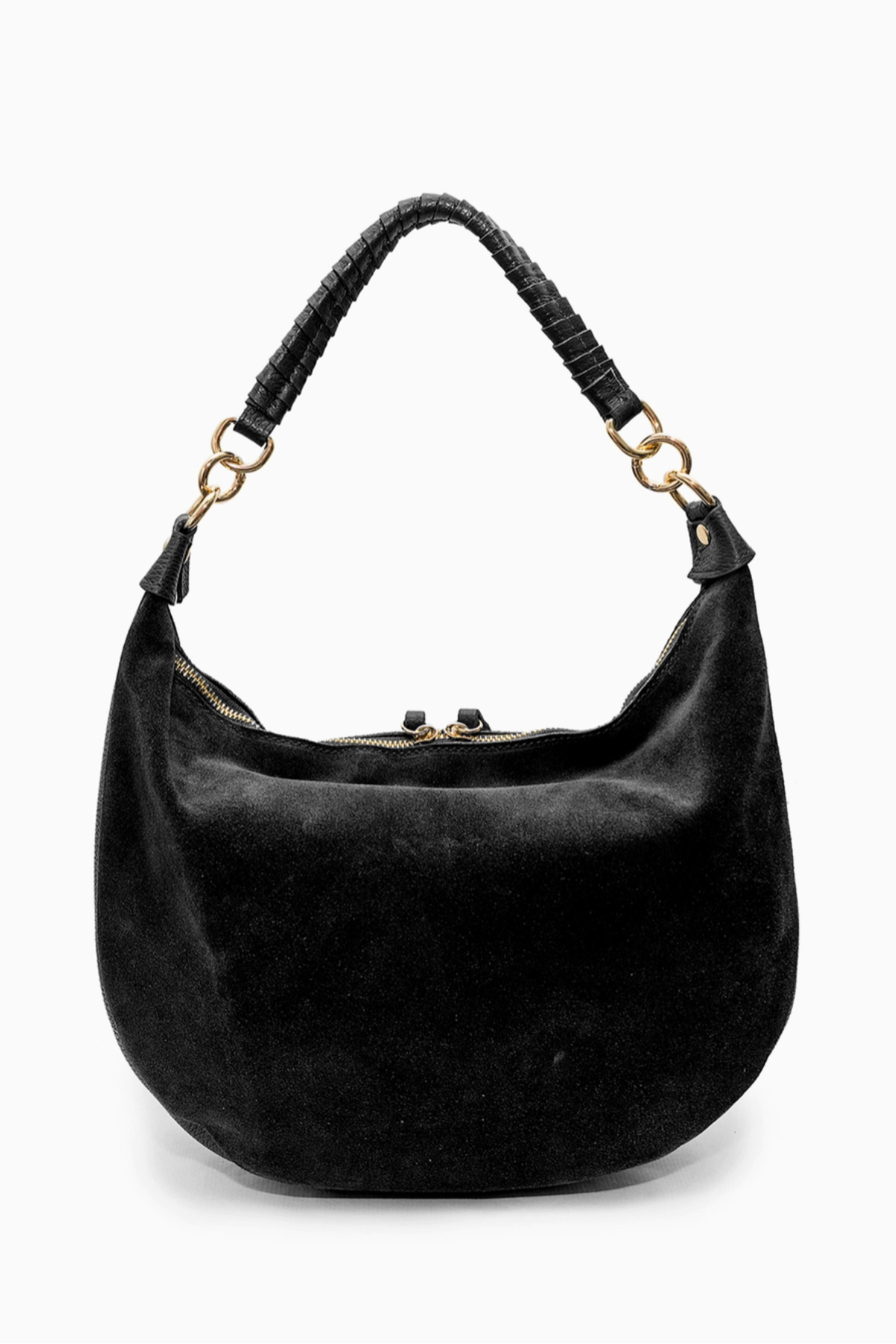 NADINE Suede Shoulder Bag