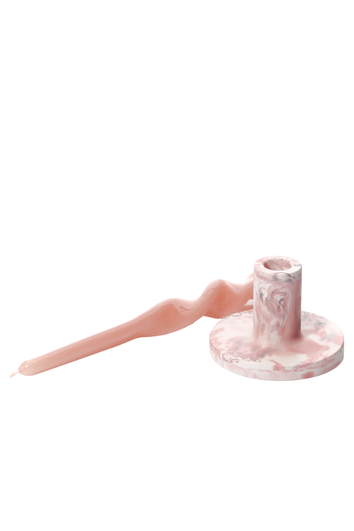 Taper Candle Holder - Red