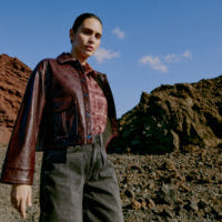 BYDAINA Casual Jacket – Chocolate Plum