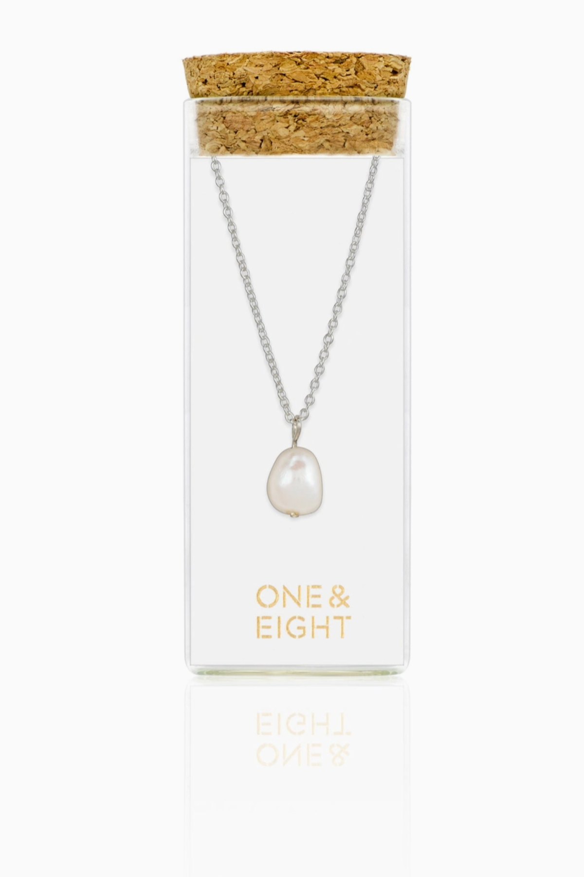 Silver Pearl Necklace