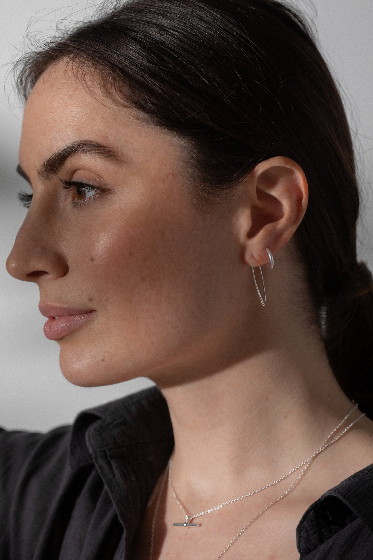 Silver Maya Earrings