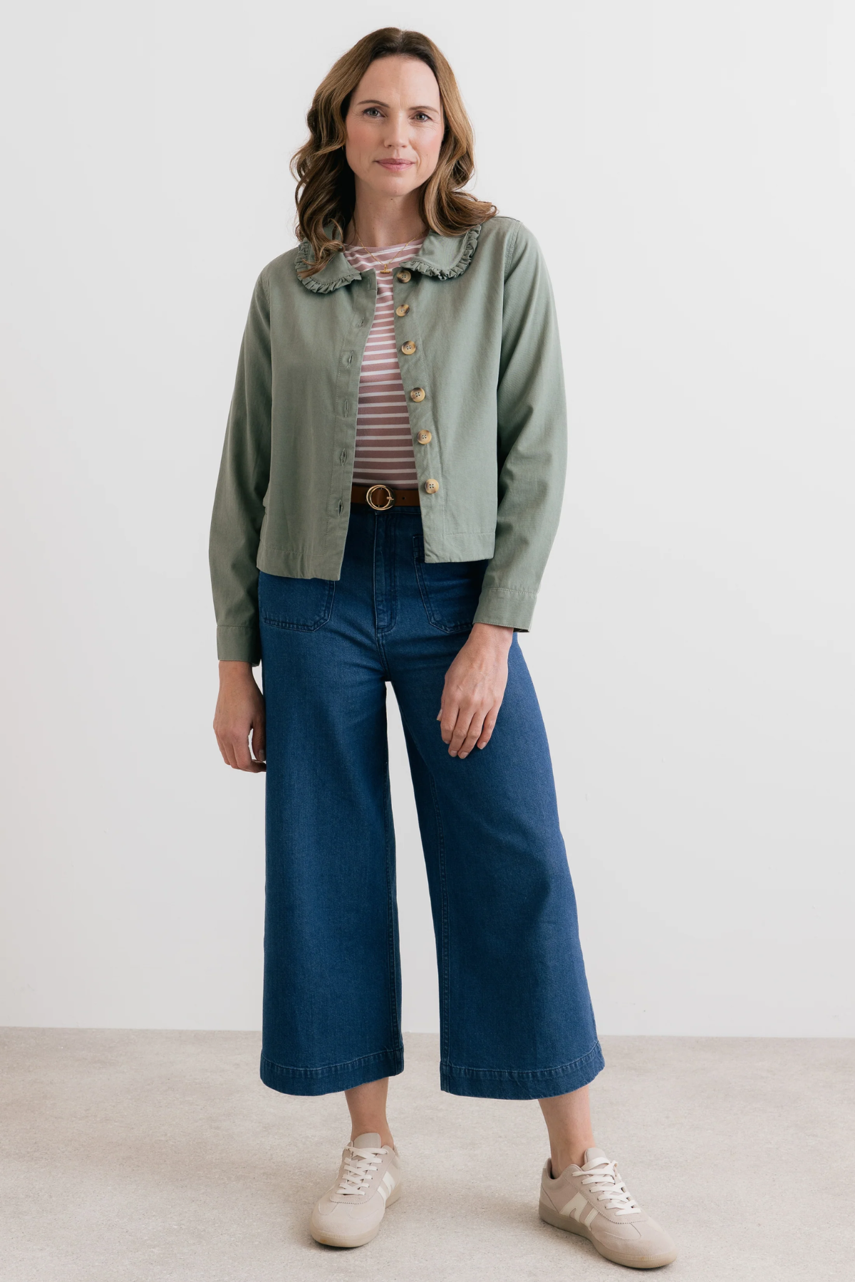 Rebecca Ruffle Collar Jacket