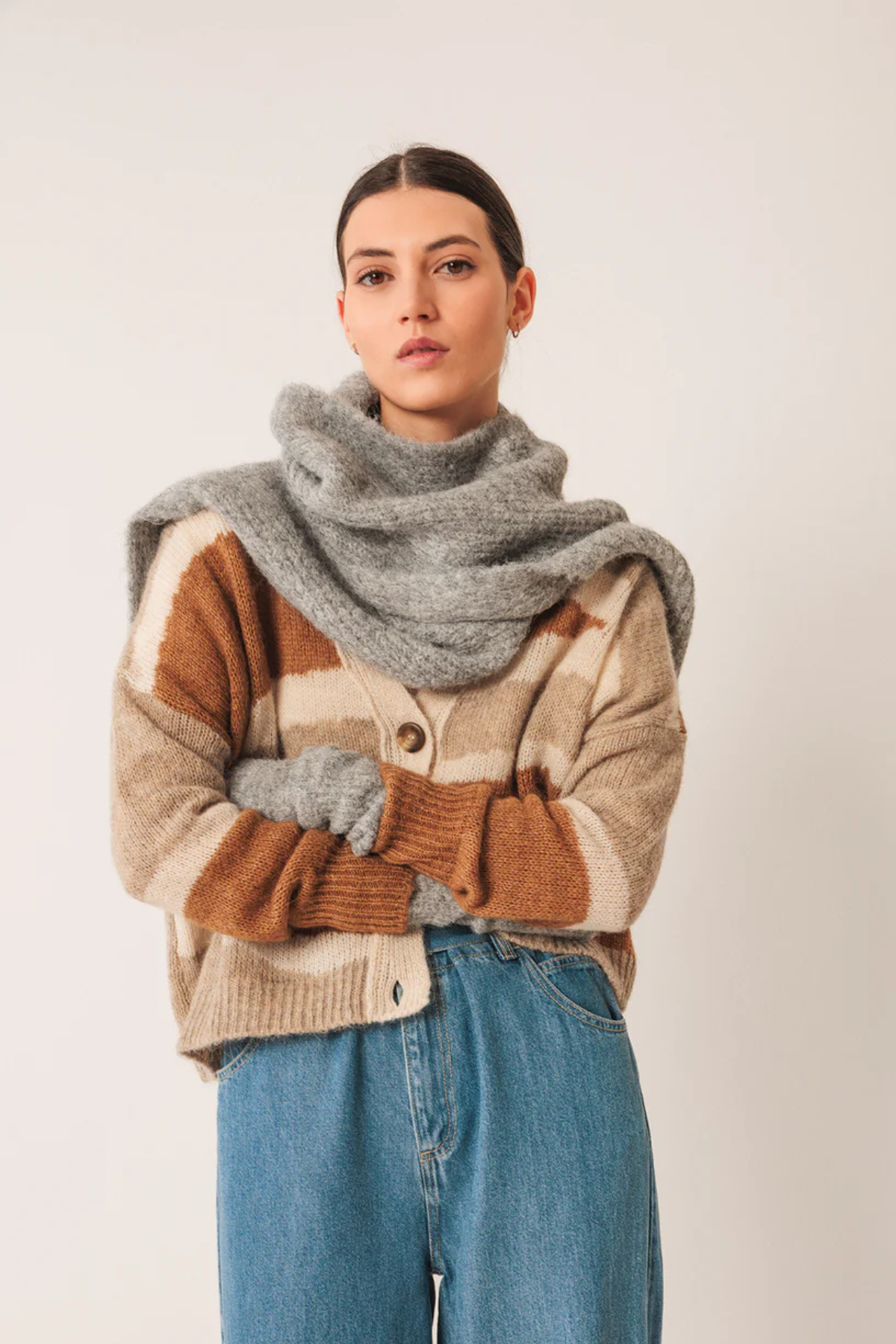 Knitted Scarf - Various Colours