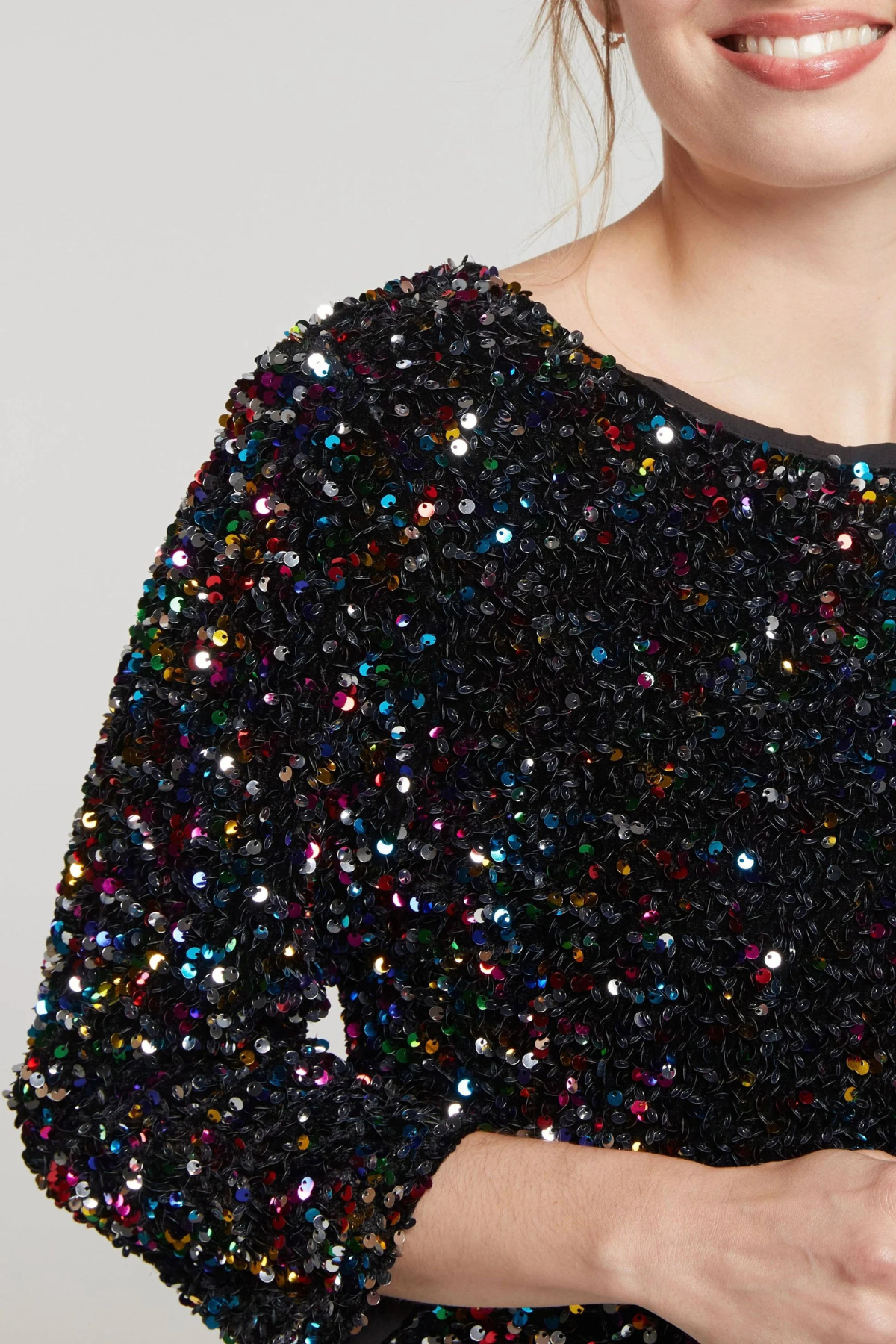 Multicoloured Sequin Dress