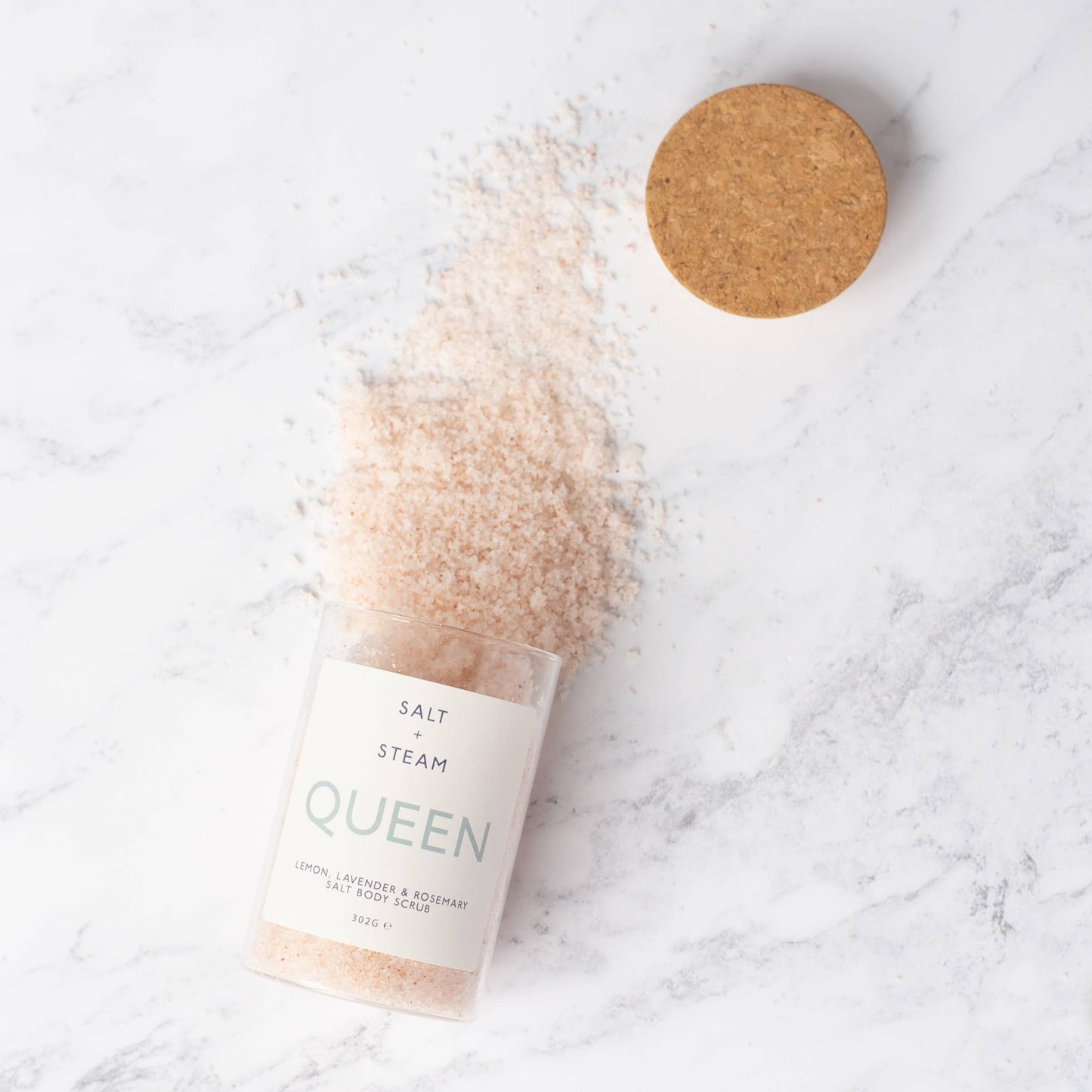 Salt + Steam - Queen - Lavender, Rosemary & Lemon Body Scrub 302g