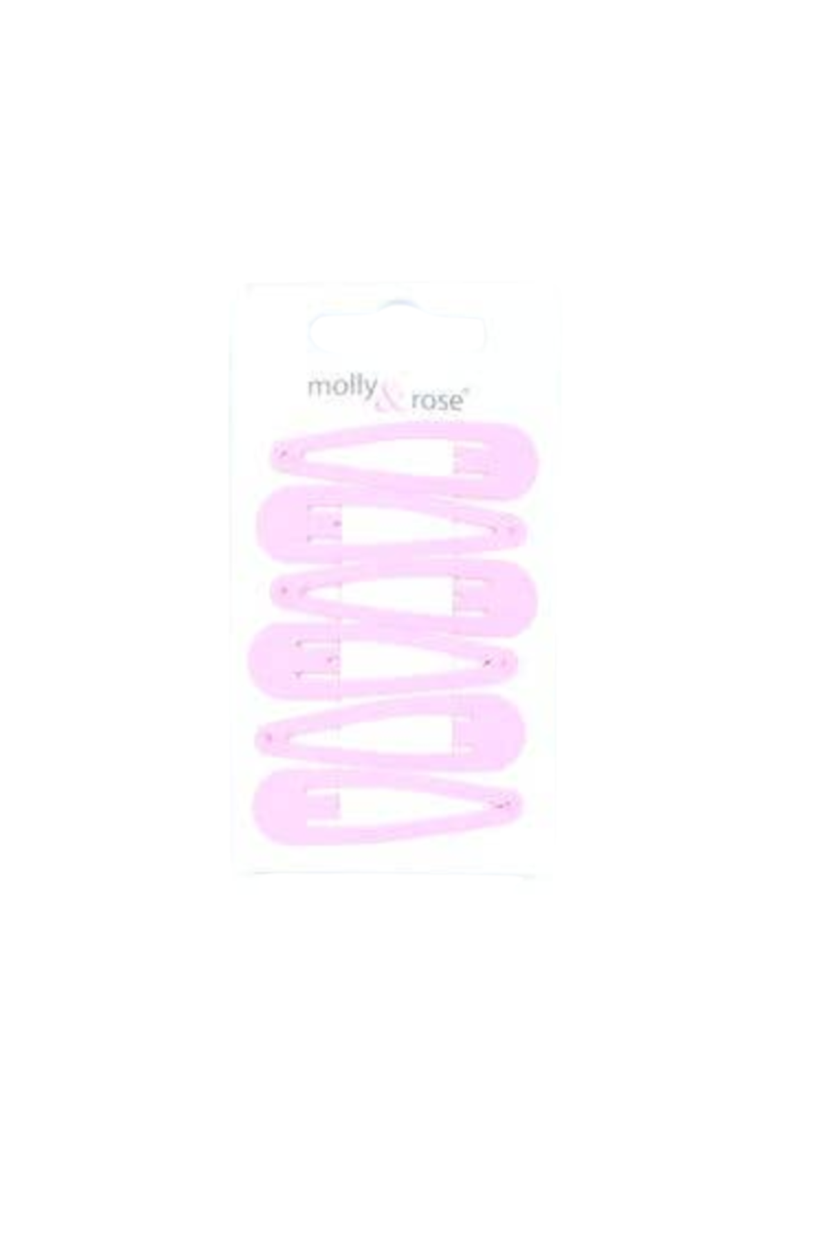 6 Pastel Colour Hair Clips