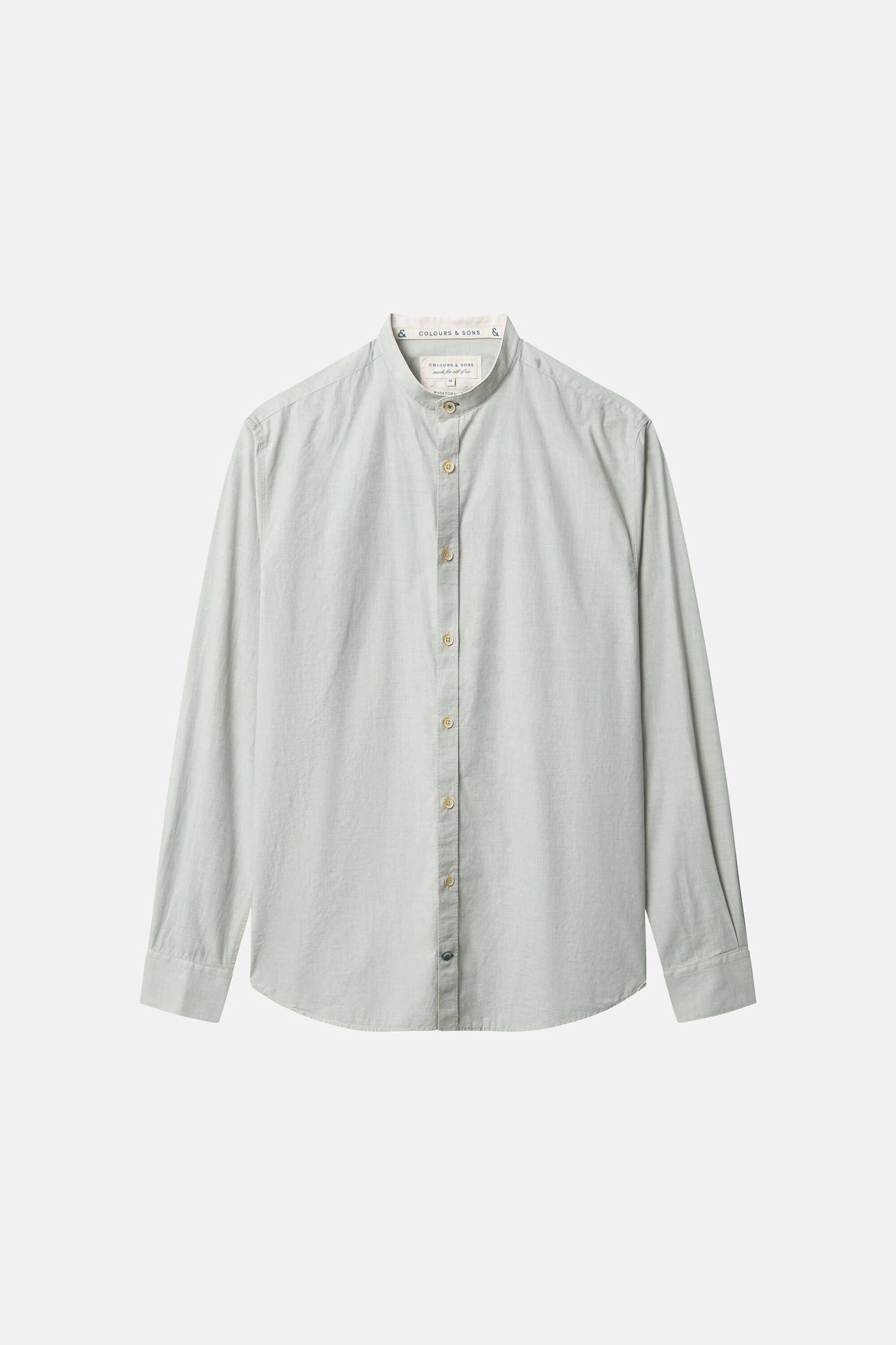 High neck shirt - Pistachio