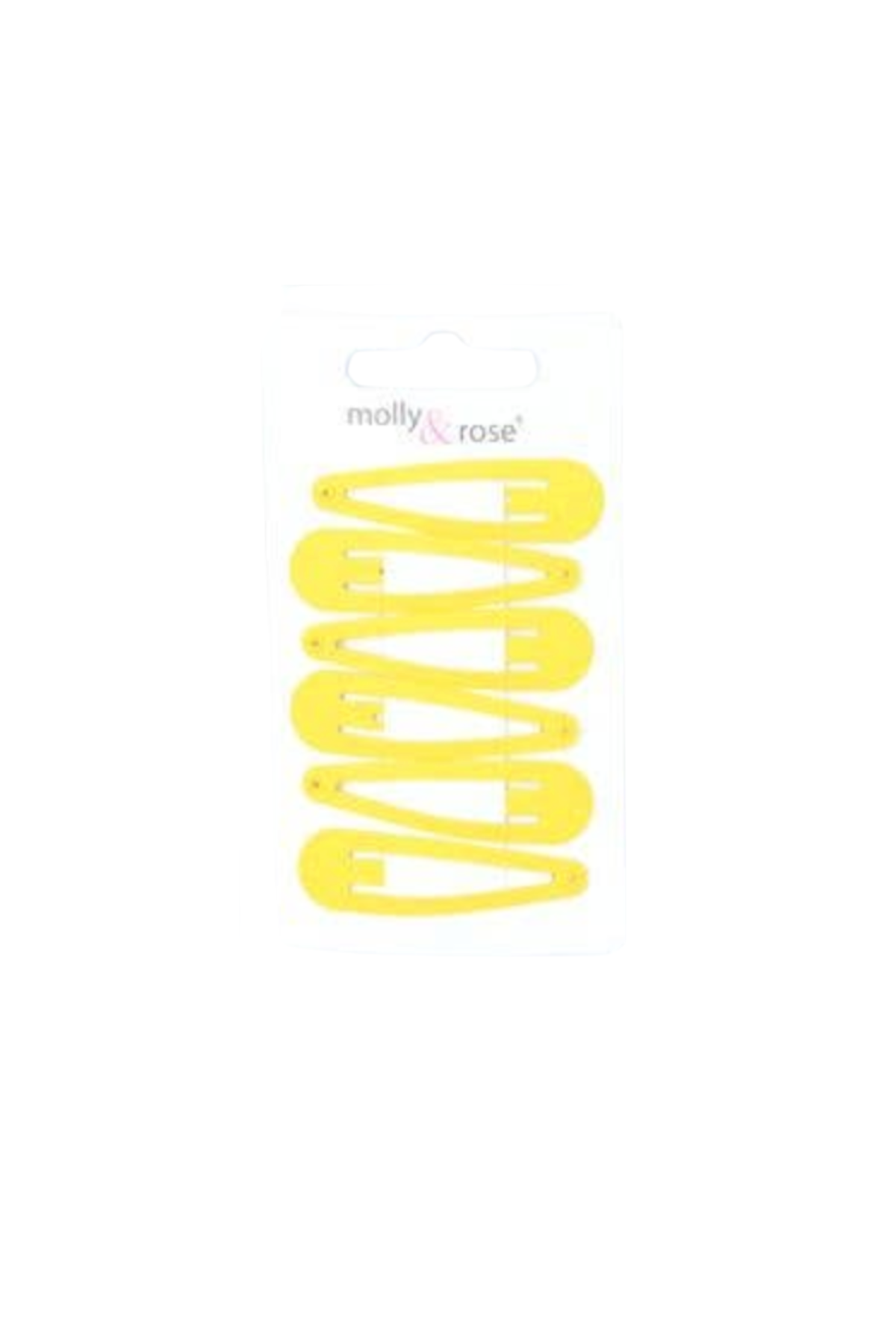 6 Pastel Colour Hair Clips