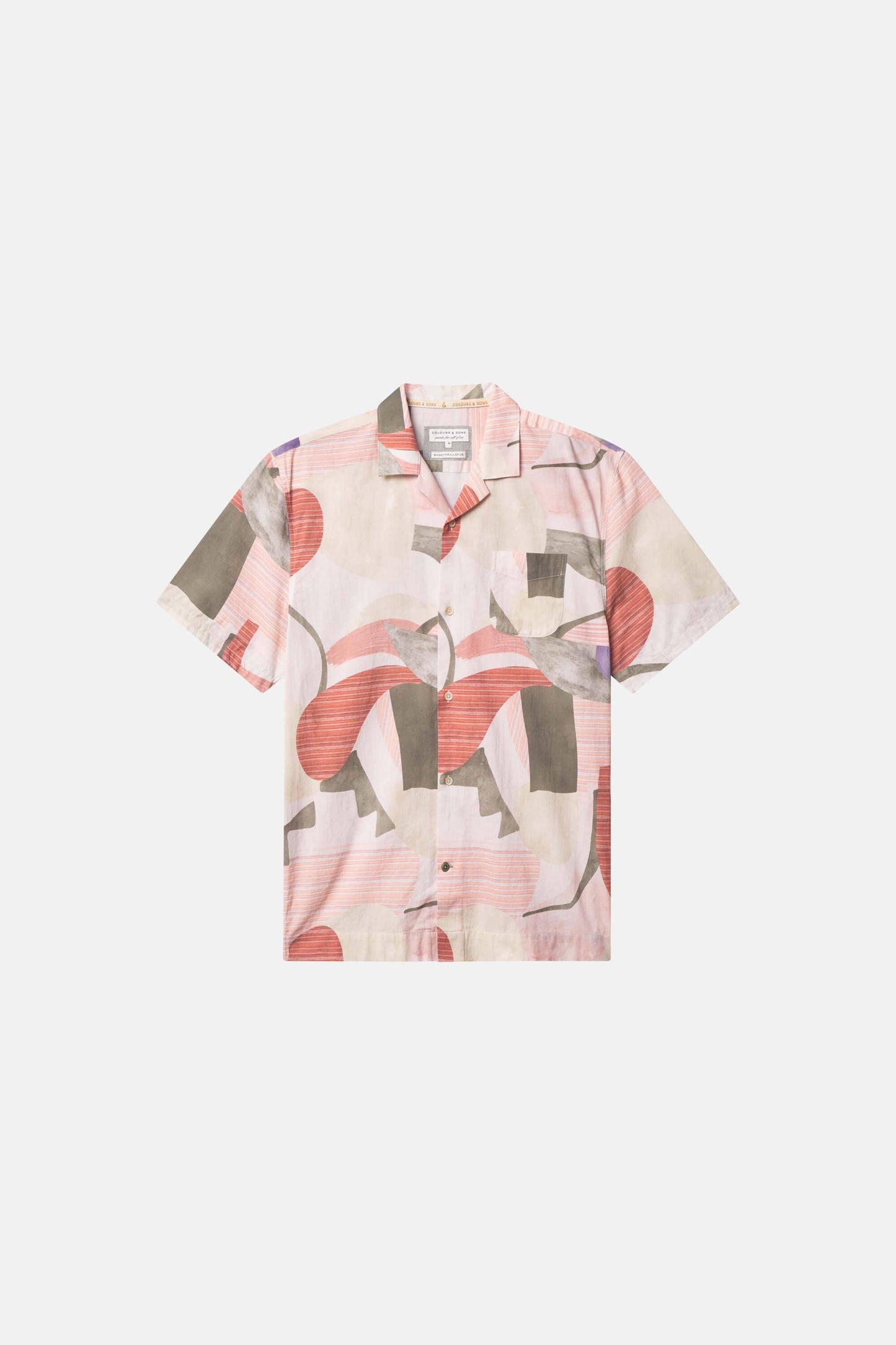 Koi Painting Collared Shirt