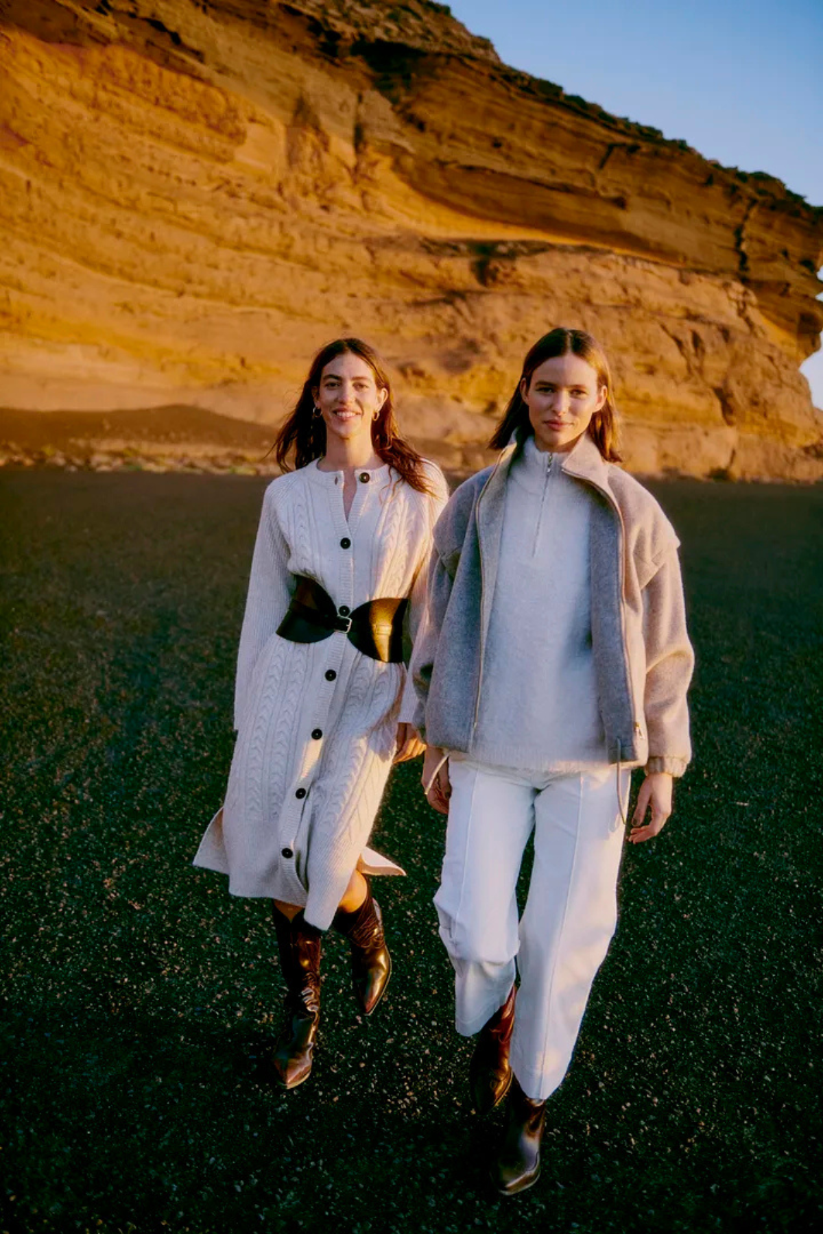 BYDASIK Cropped Pants - White