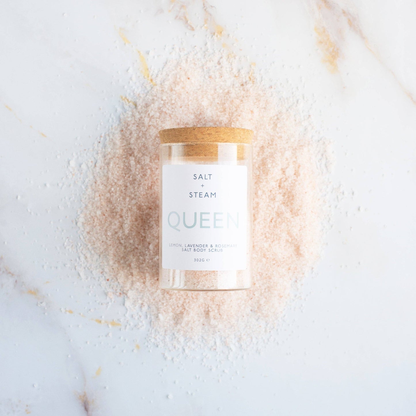 Salt + Steam - Queen - Lavender, Rosemary & Lemon Body Scrub 302g