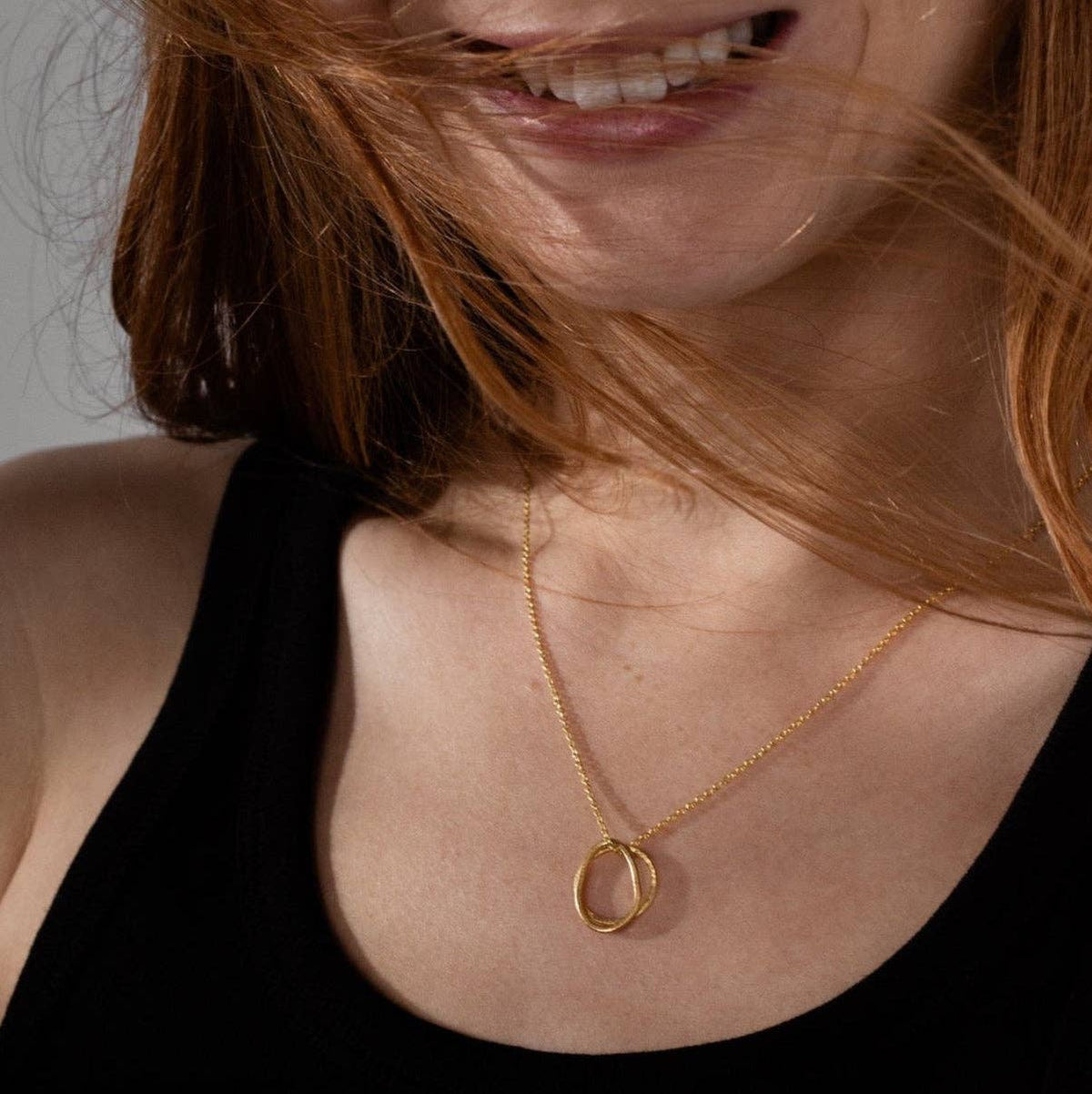 Gold Loop Necklace
