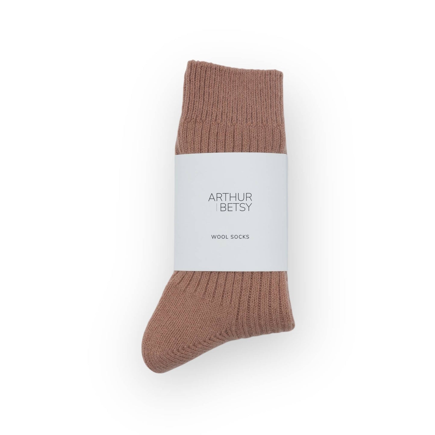 Dark Rose Luxury Wool Socks