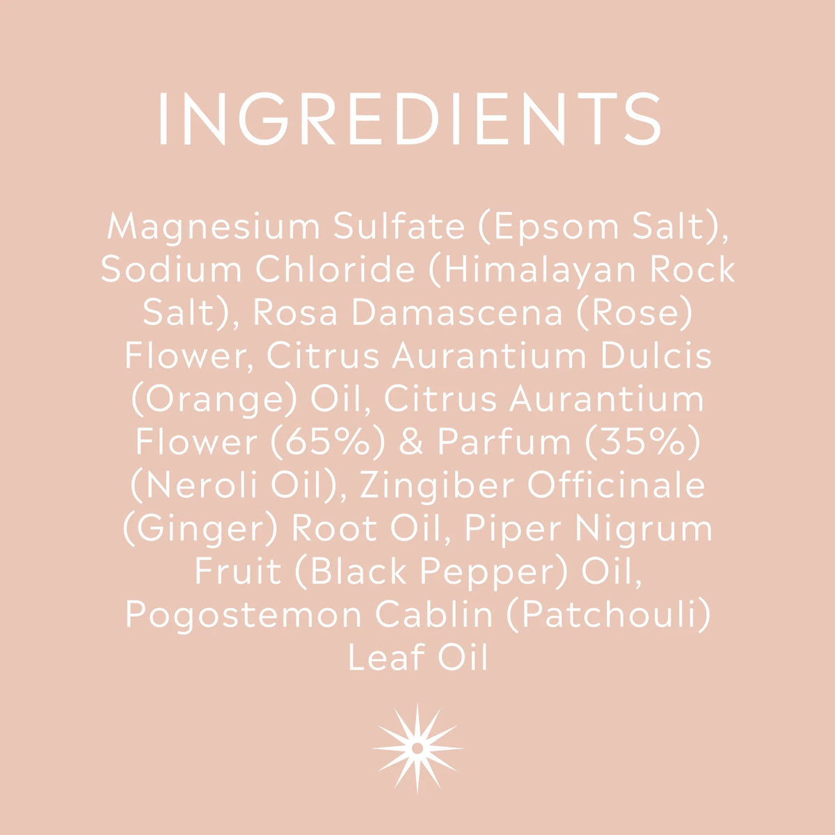 Hello Lover - Ginger & Patchouli Bath Salts