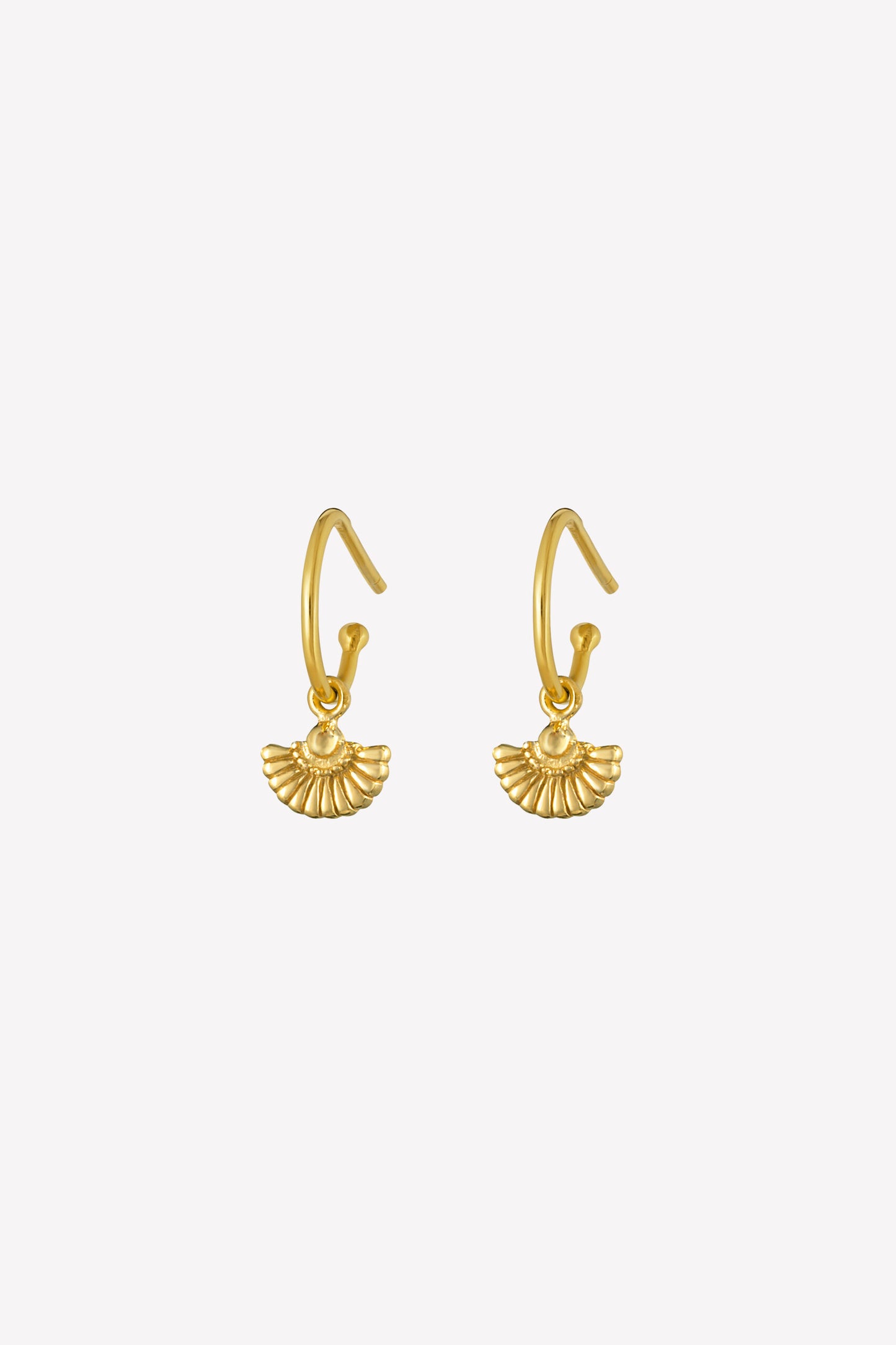 Gold Angel Earrings