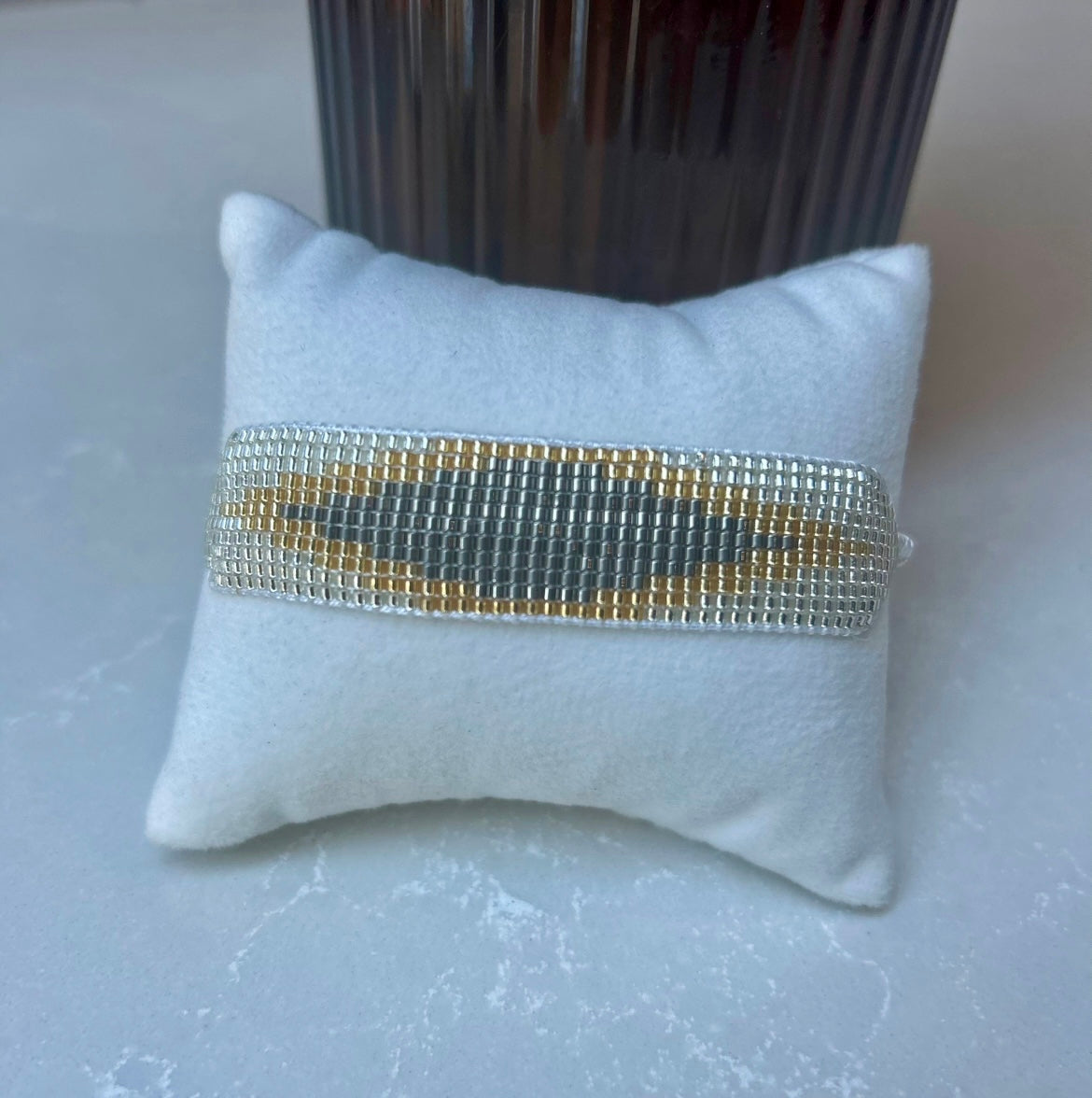 Metallic Miyuki Bead Friendship Bracelets