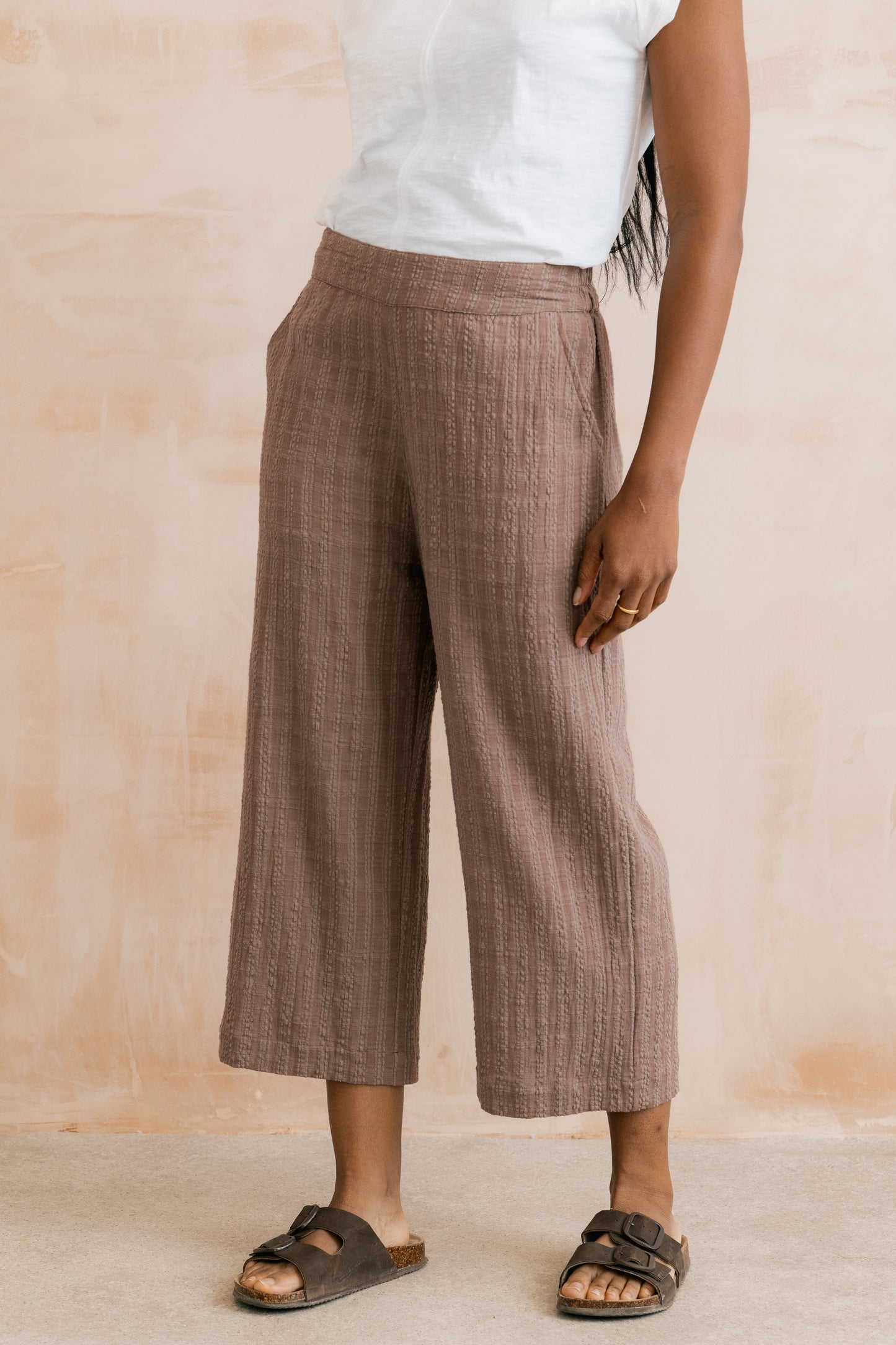 SALE - Drift Trousers - Seersucker