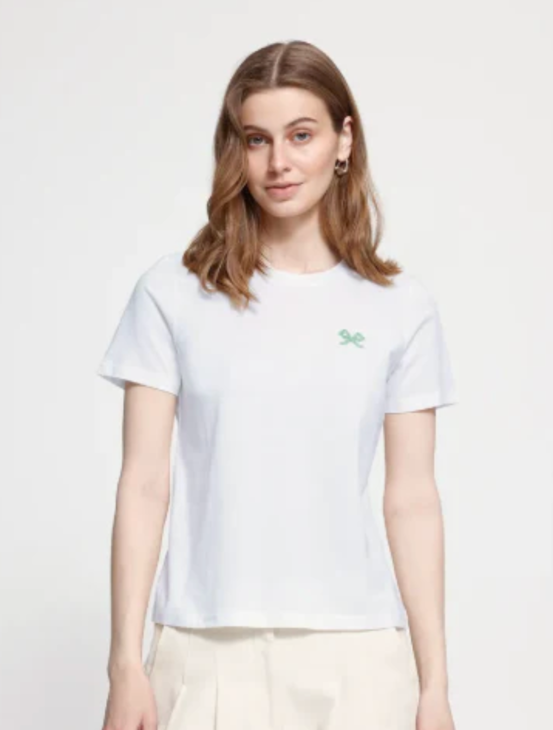 SALE3 - IHCAMINNA T-Shirt - Cloud Dancer