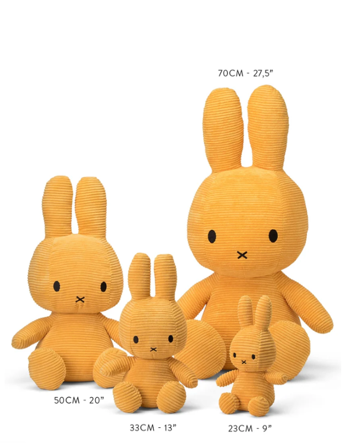 Miffy Plush - Corduroy