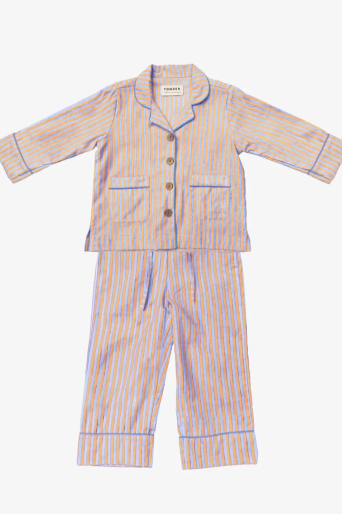 Organic Cotton Pyjamas - Candy Stripe