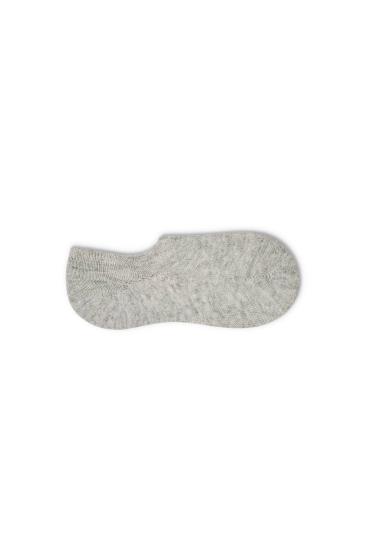 Cosy Cashmere No Show Sock - Silver