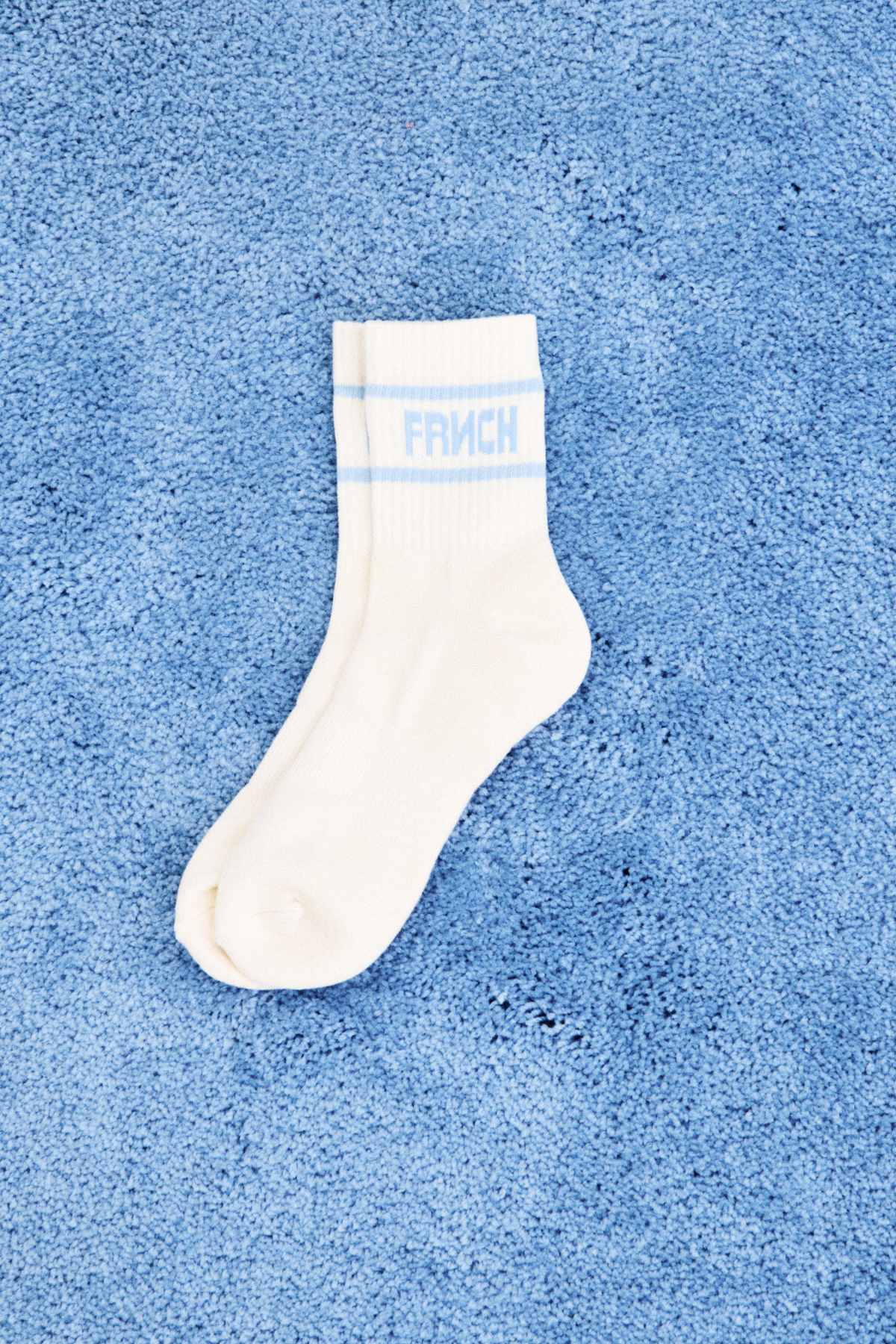 Cream Logo Socks