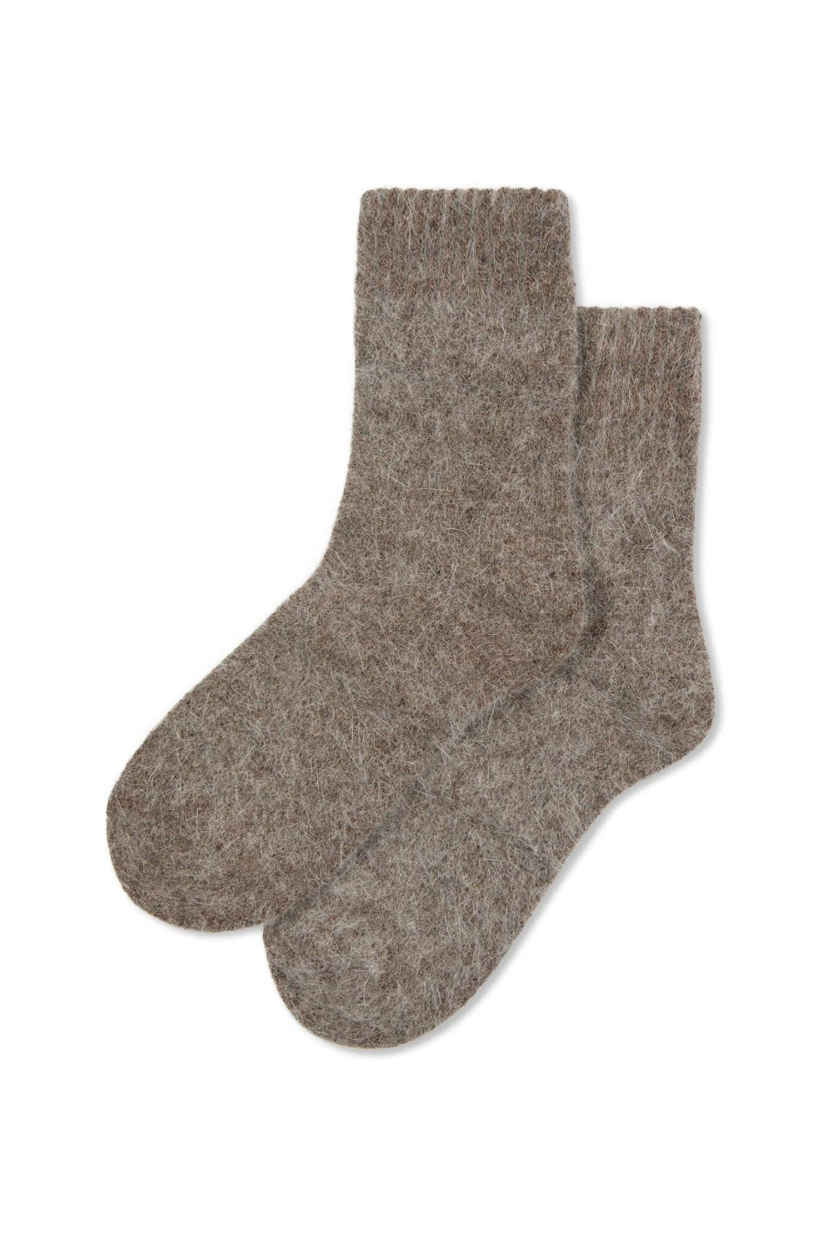 Soft Angora Sock - Mole