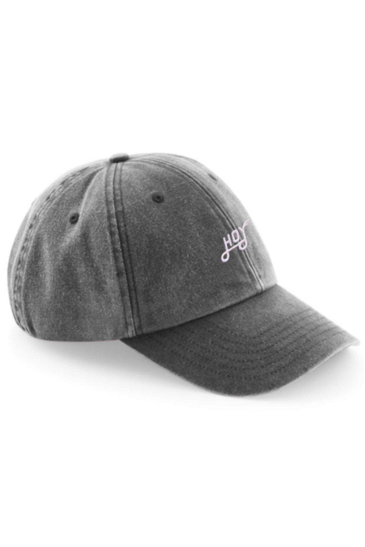 Hoy Explore Dad Hat - Vintage Black