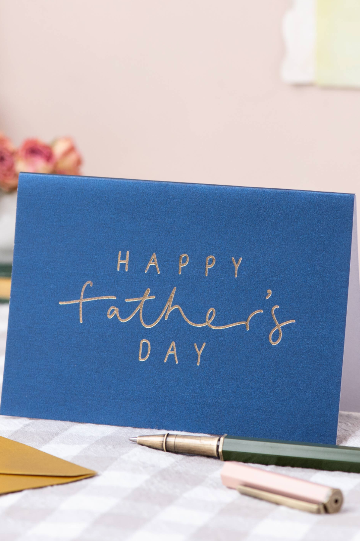 Happy Father's Day - Gold Foil Card