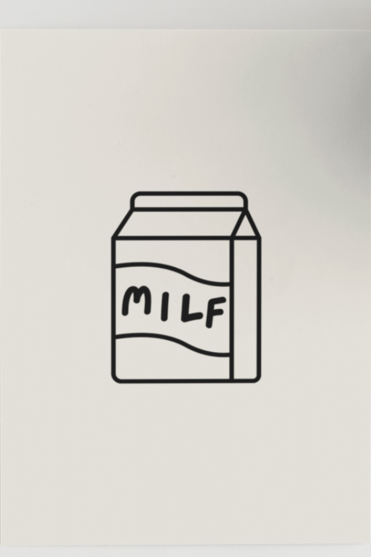'MILF' Greeting Card