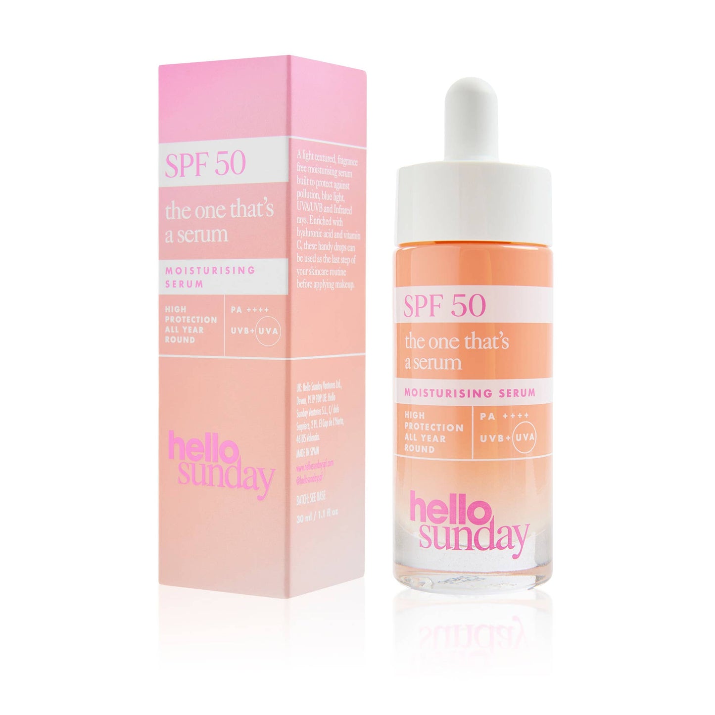 Hello Sunday - Hello Sunday The One That's A Serum SPF50 30ml