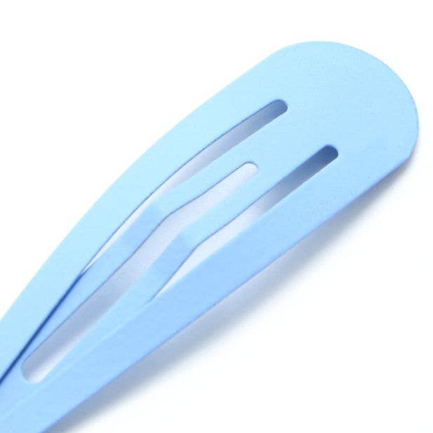 6 Pastel Colour Hair Clips