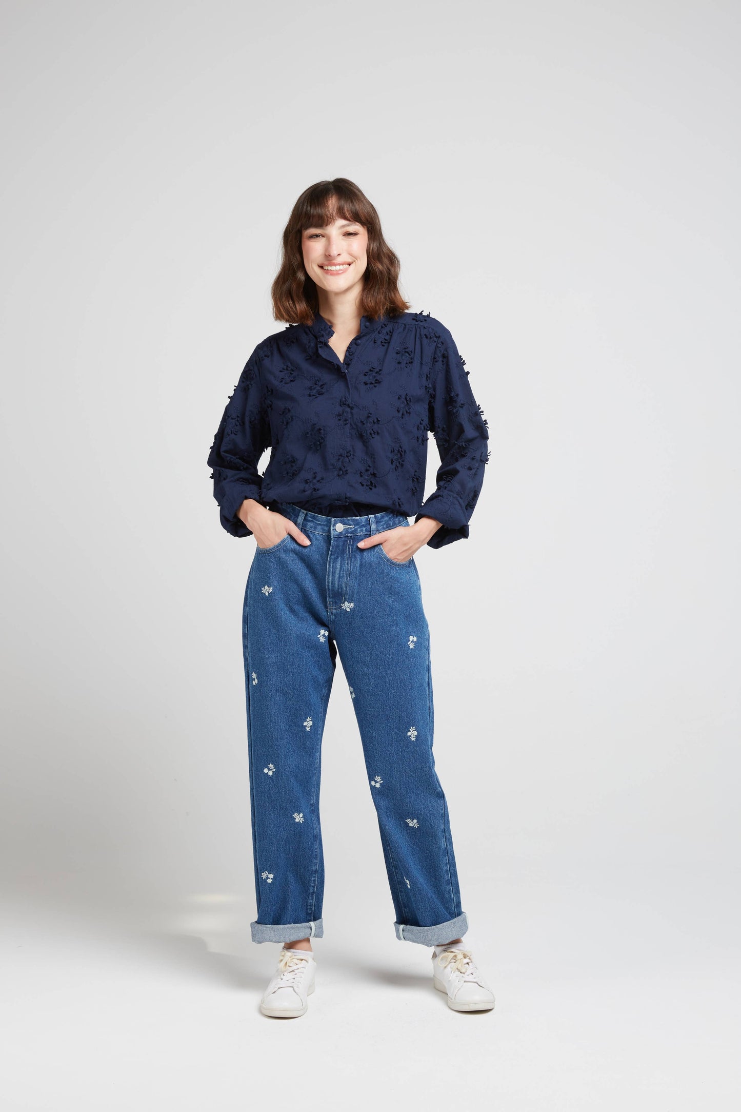 Andy & Lucy - BENNY - Embroidered jeans