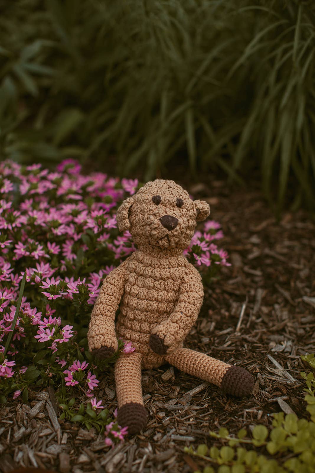 Goldendoodle Crochet Baby Rattle