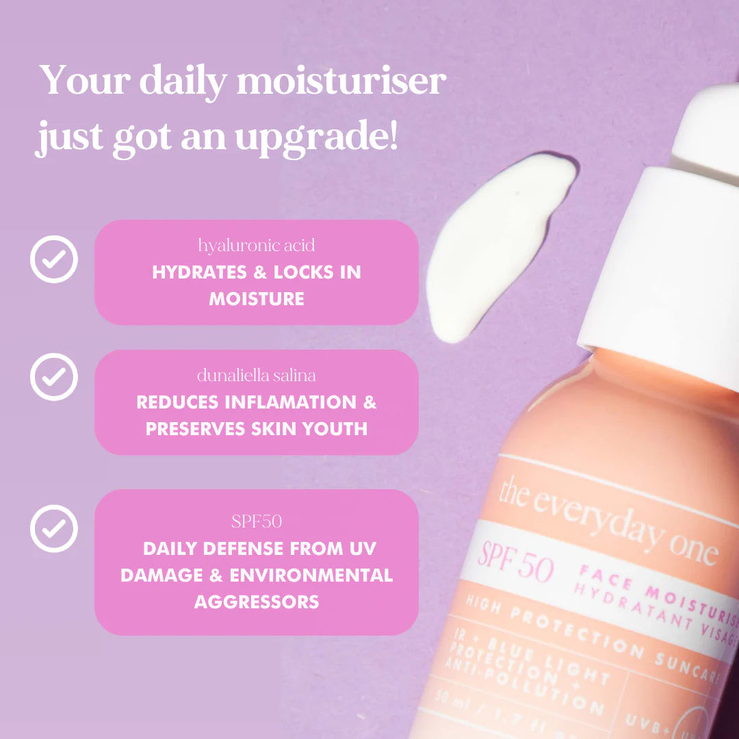 Hello Sunday the everyday one - Face moisturiser SPF50