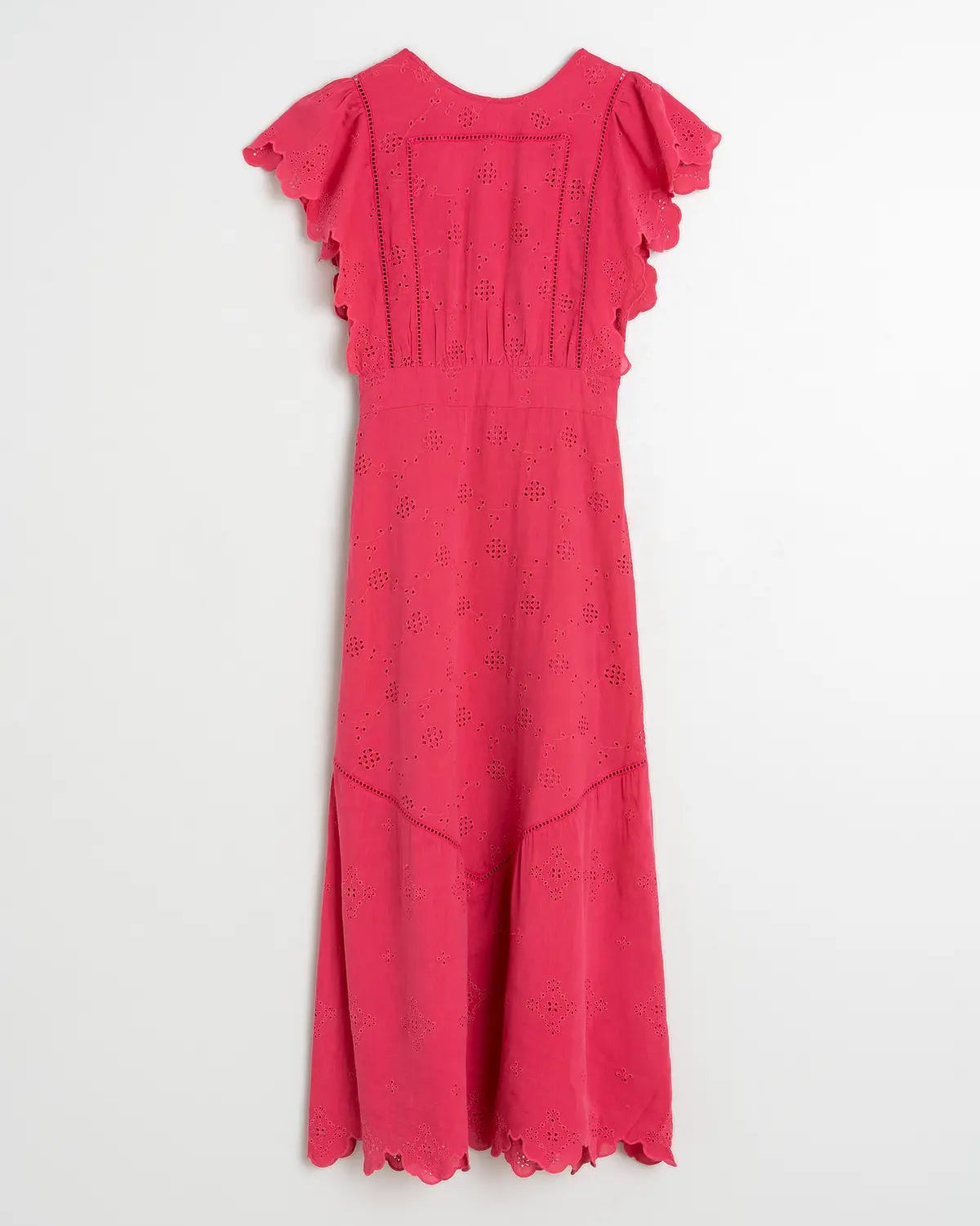 Swiss Embroidered Maxi Dress