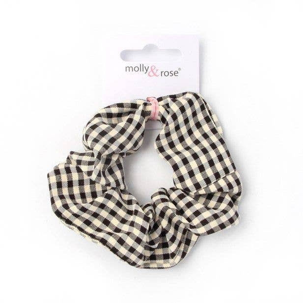 Gingham Scrunchie