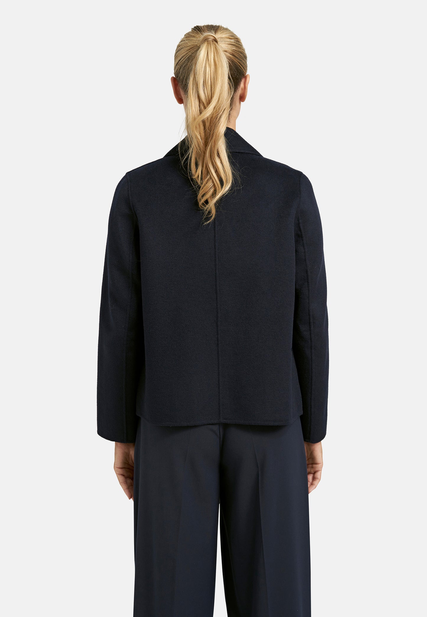 SALE3 - Short Wool Blended Jacket