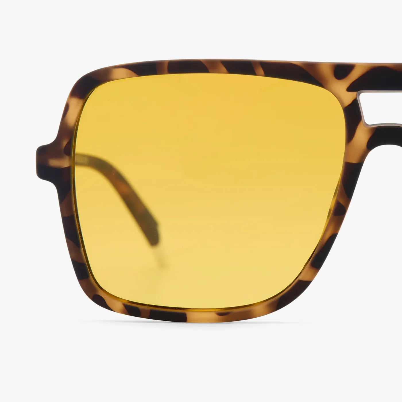 Jake Matte Tortoiseshell Amber Sunglasses