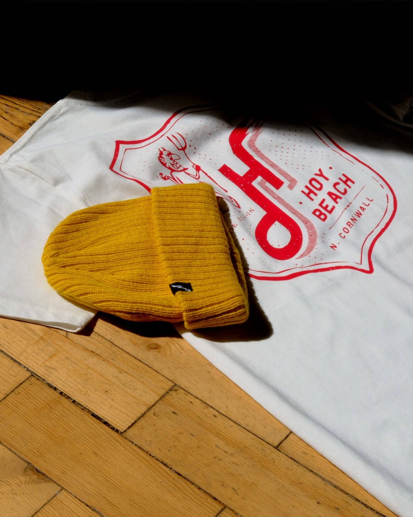 Hoy surf Ltd - Hoy Dawn at the Docks Beanie - Mellow Yellow