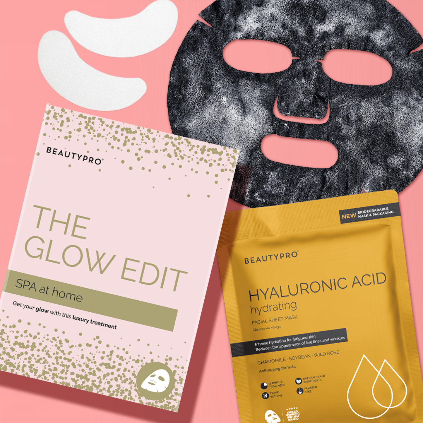 The Glow Edit Spa-at-Home Gift Set