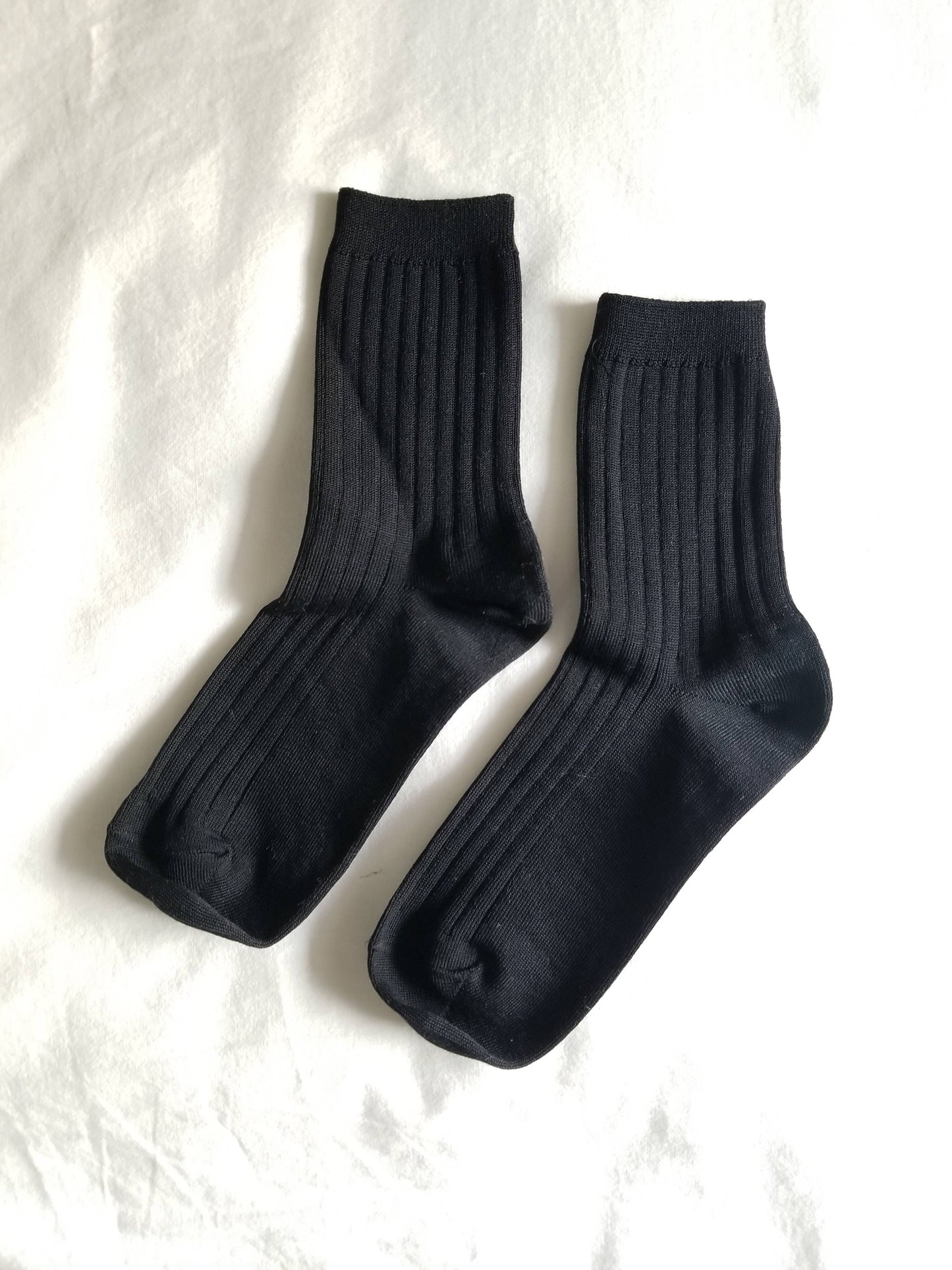 Her Socks - Mercerized Combed Cotton Rib