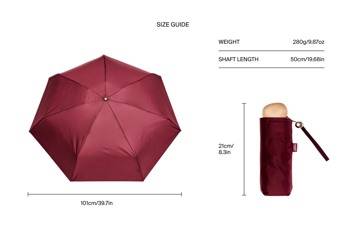 Cherry Eco-Friendly Mini Pocket Umbrella