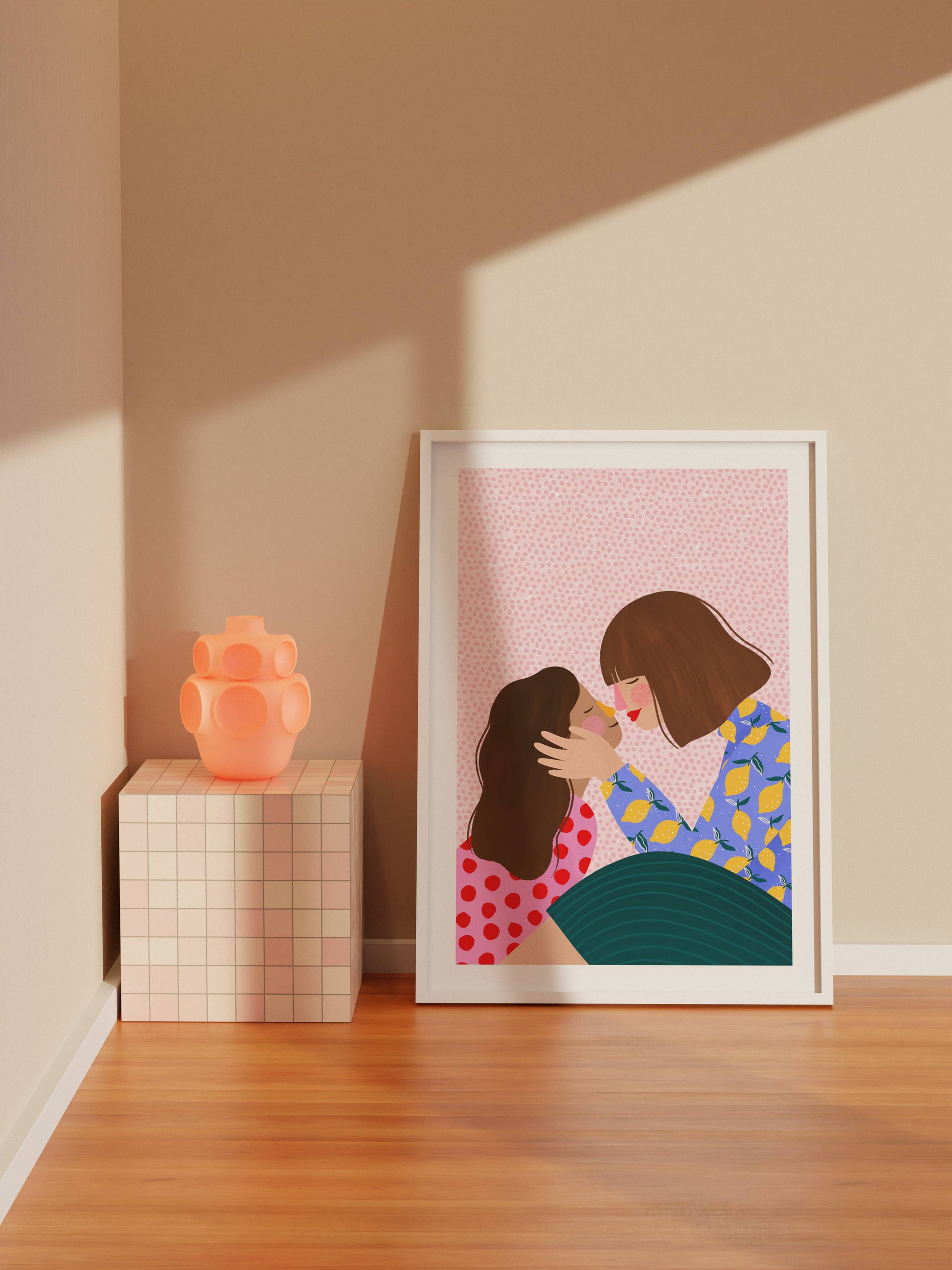 Bea Müller - Mummy and Me - A3 Fine Art Print