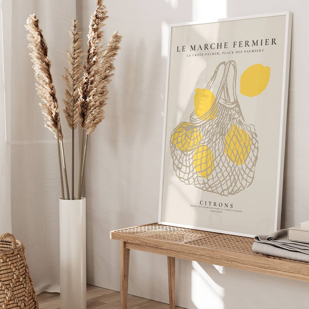 Lemons Art Print