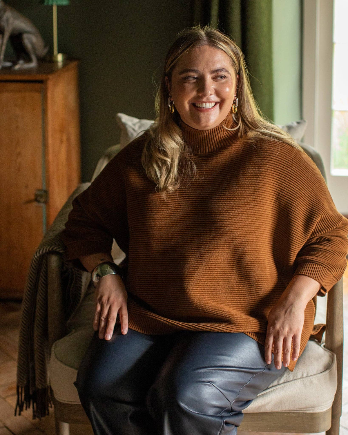 Vicki Jumper - Tobacco