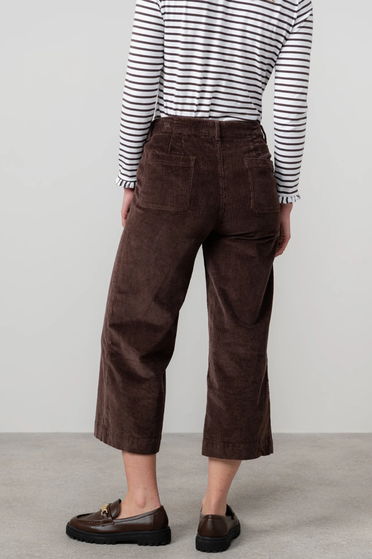 Isla Cropped Cord Trousers
