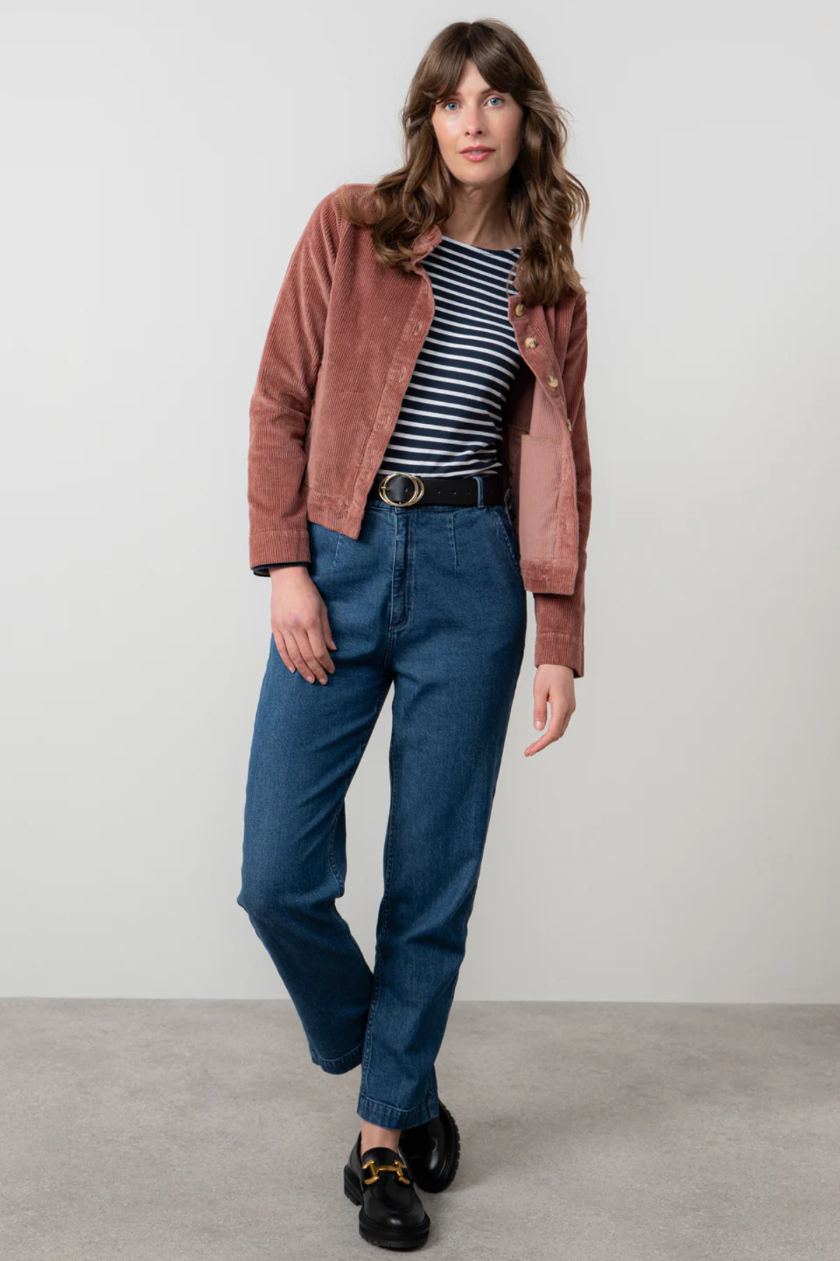 Daybreak Tapered Leg Jeans Blue