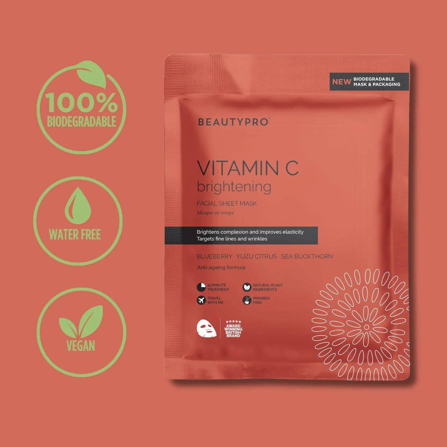 VITAMIN C Facial Sheet Mask